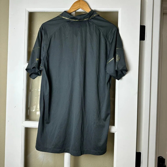 DENVER BRONCO'S NIKE Dri-fit NFL Super Bowl 50 Polo Shirt - size large - Picture 8 of 10